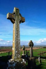 Keltské kříže u Rock of Cashel