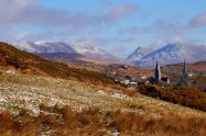 Panoramata z národního parku Connemara